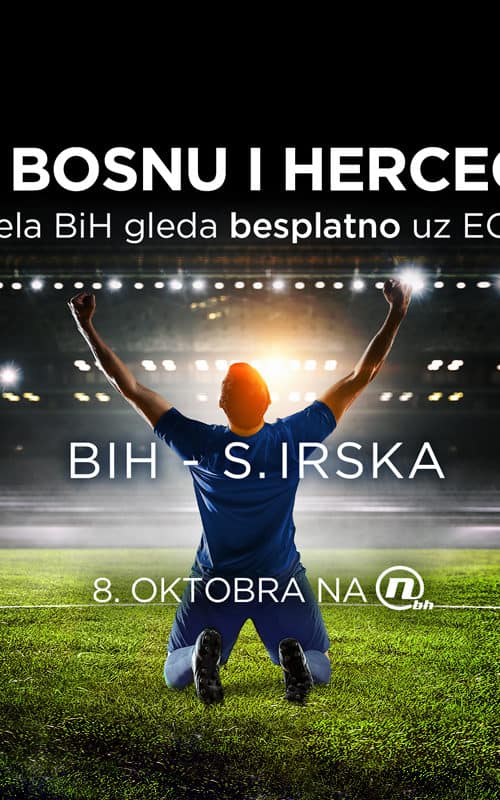 Cijela BiH gleda besplatno reprezentaciju uz EON