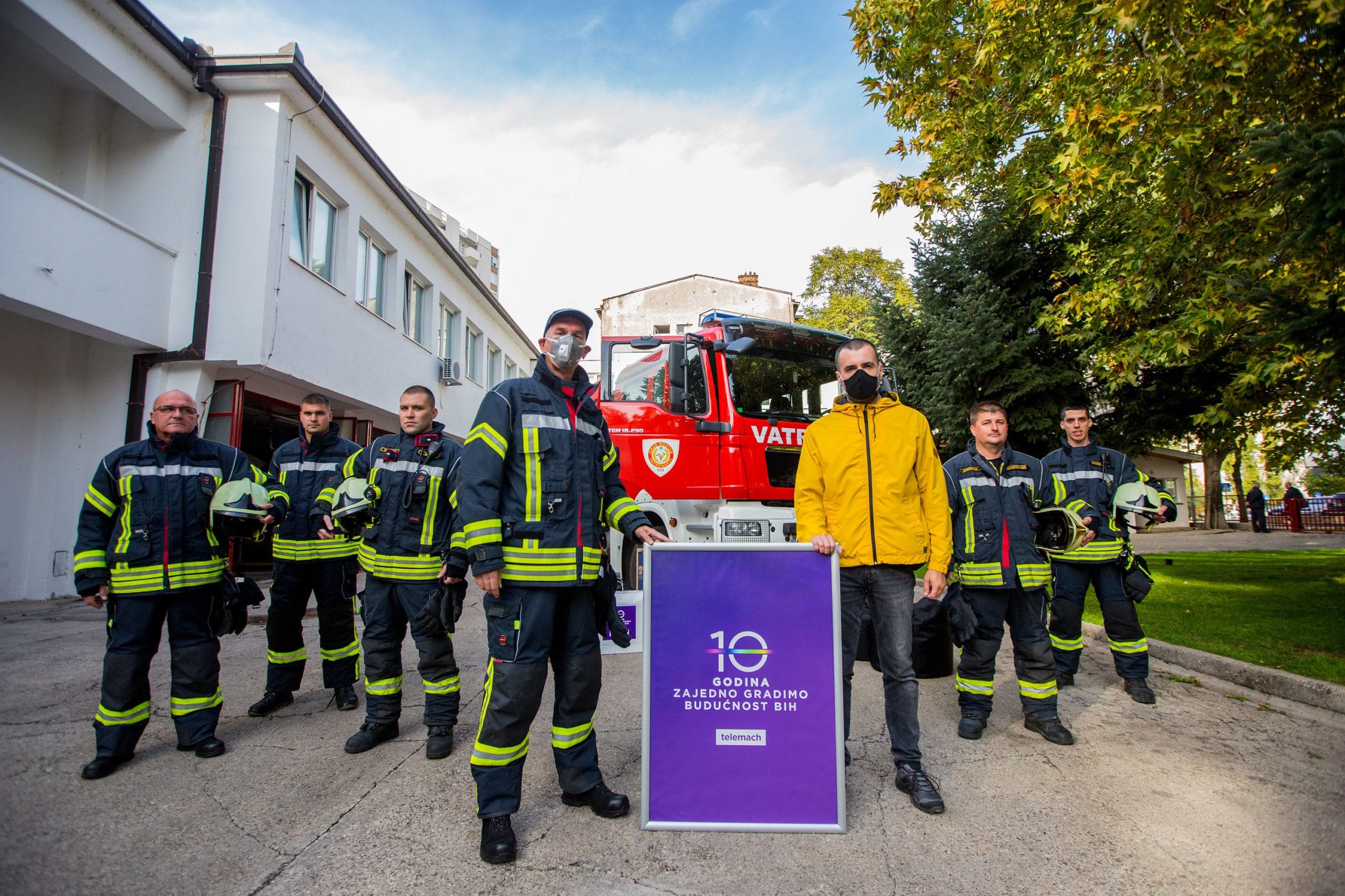 Telemach donirao savremene uređaje vatrogascima Mostara
