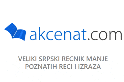 Srpski rečnik akcentovanih reči na internetu, sajt „Akcenat“