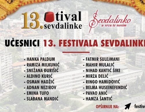 13. festival sevdalinke - zvijezde estrade učesnici revijalne večeri festivala