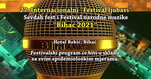 Sevdah fest i Festival narodne muzike Bihać 2021., 27. godina tradicije
