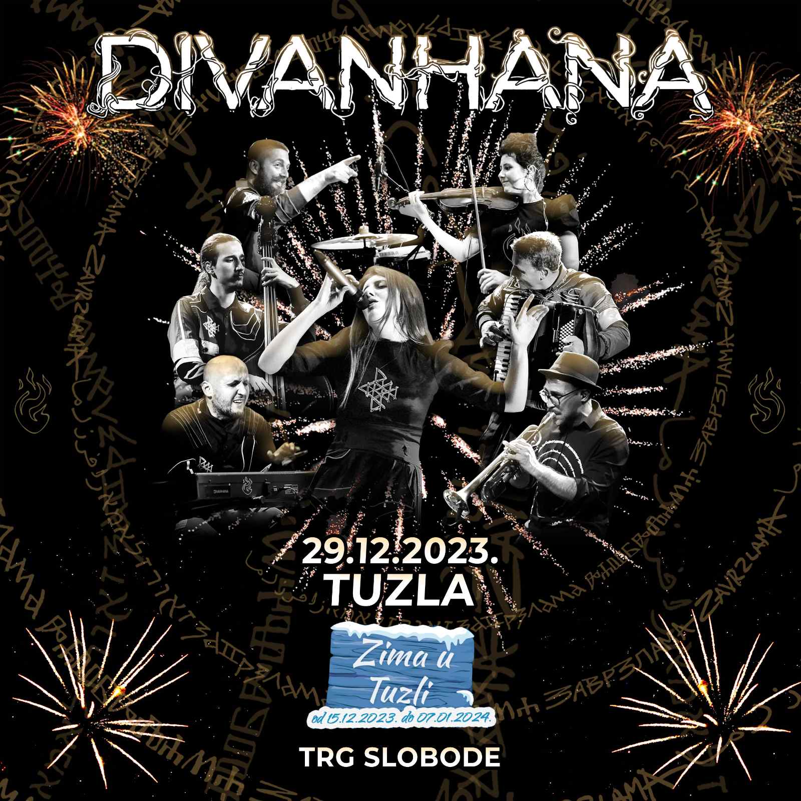 Popularni sevdah sastav Divanhana večeras nastupa na Trgu slobode u Tuzli