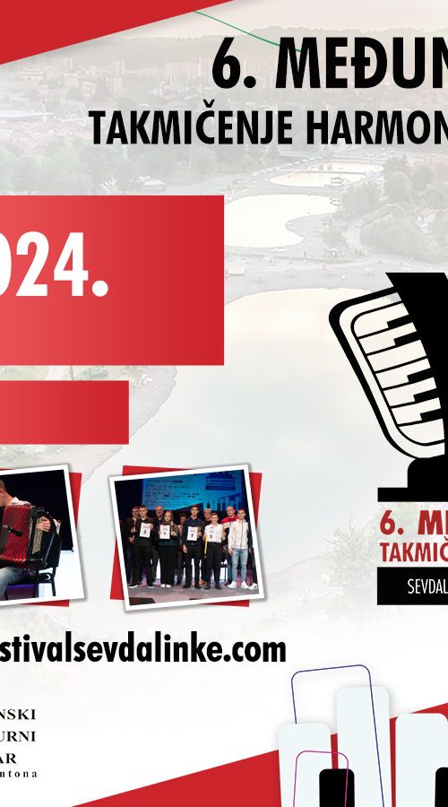 U ponedjeljak u Tuzli međunarodni Festival harmonike "Sevdalinko harmonikom opjevana"